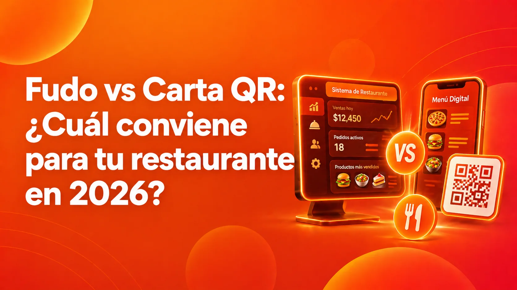 Fudo vs Carta QR para restaurantes en 2026